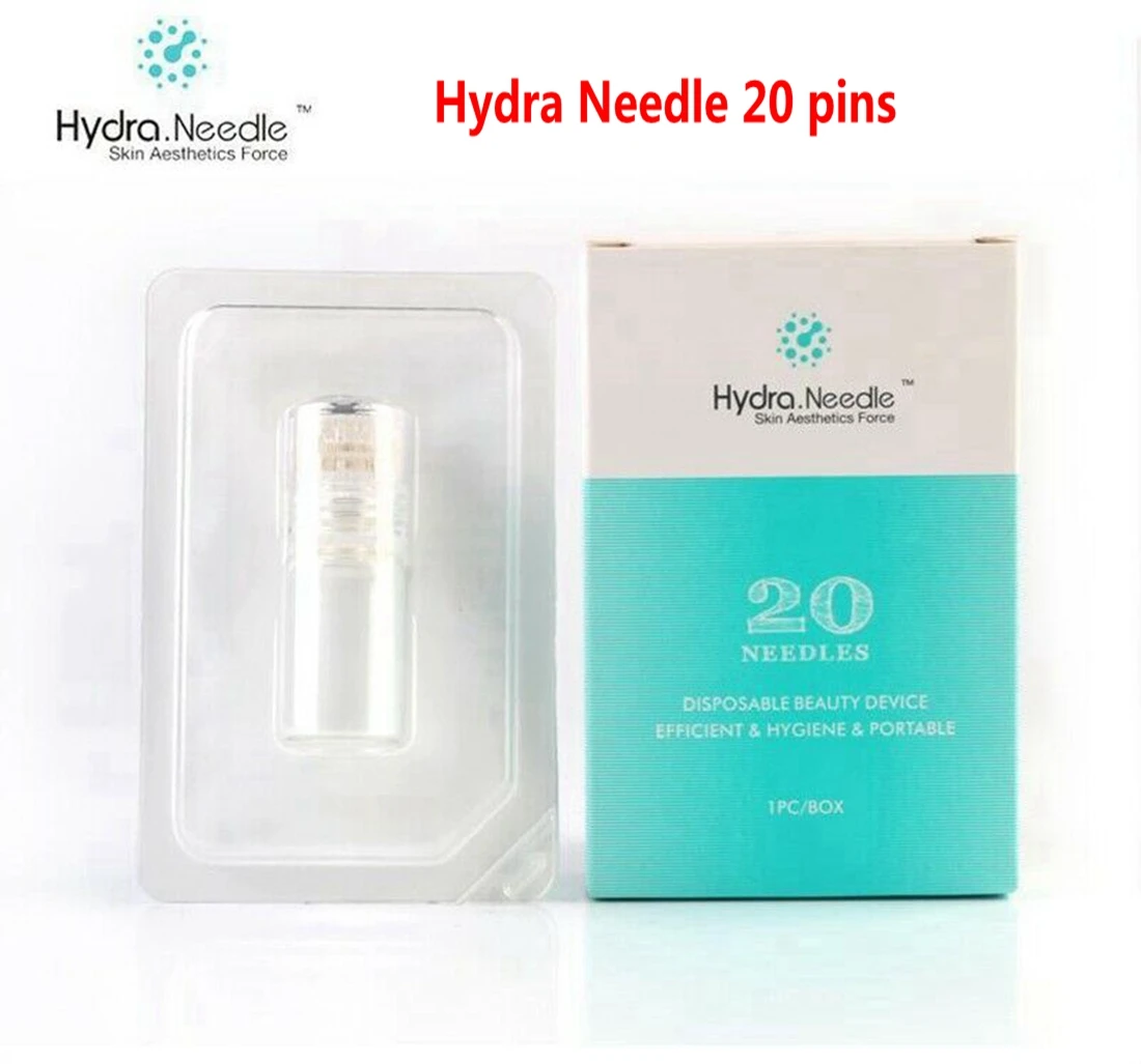 

Hydra 20 игла микроигла инструмент и аппликатор сыворотки, косметическая микромикропечать 0,25 мм Aquagold Fine Touch Aqua Micro Channel