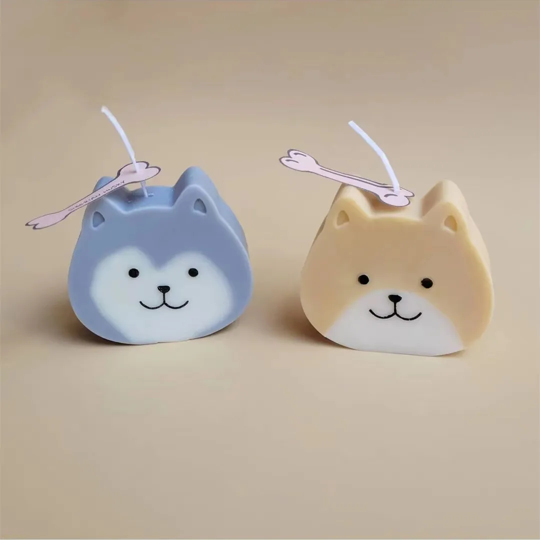 Smile Dog Head Scented Silicone Molds Handmade Chocolate Soap Mold Gypsum Aromatherapy Mold Cute Animal Soap mold Making Materia
Smile Dog Head Scented Silicone Molds Handmade Chocolate Soap Mold Gypsum Aromatherapy Mold Cute Animal Soap mold Making Materia