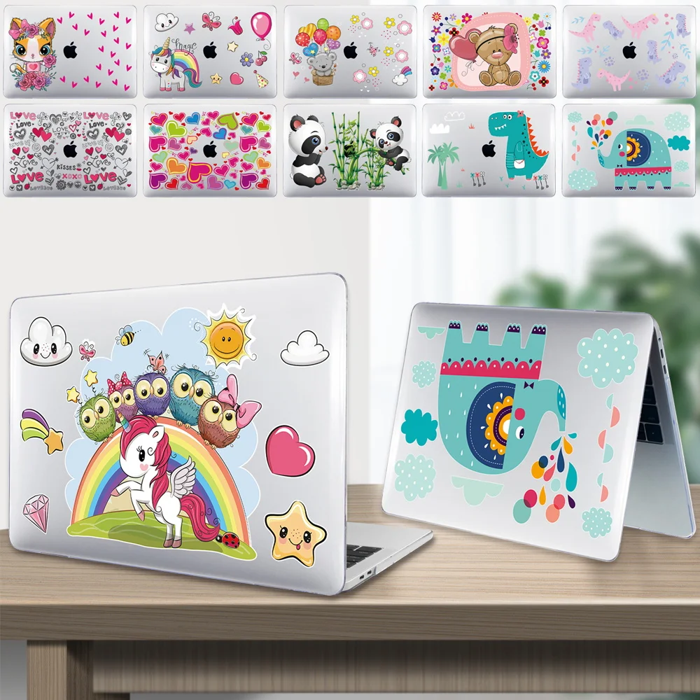 

Laptop Case for Apple MacBook Pro 13/15/16/Macbook pro 14/16Inch A2442 M1 / A2485 M1 Transparent Hard Shell Protective Shell