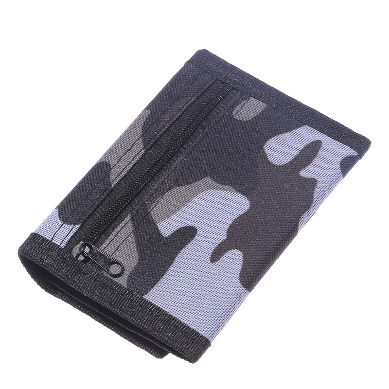 New Army Camouflage Mini Men's Wallet Coin Pocket Slim Purse Money Clip Bag Bank Credit Card Card Cash Holder