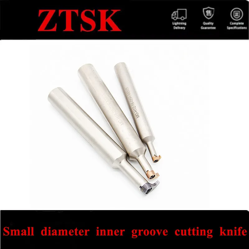 

MG-H12-16-05R Inner Hole Grooving Turning Tool Holder MG-H16-30-09 CNC Lathe Metal Turning Tools Deep Slotting Lathe Tools Arbor