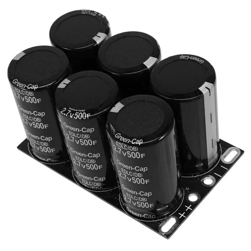 

Farad Capacitor 2.7V 500F With Protective Plate Capacitors