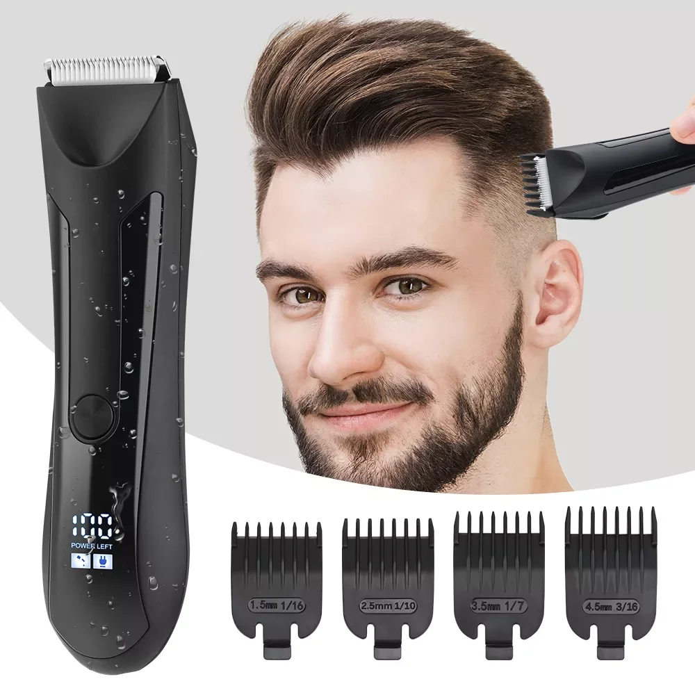 

Мужской триммер для волос NEW2023 с USB-зарядкой и ЖК-дисплеем