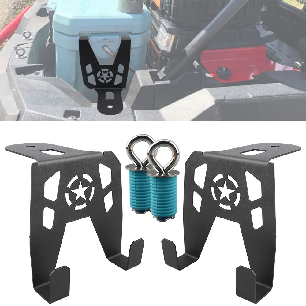 Mounting Brackets With Anchors For Polaris Rzr Xp Turbo Cooler Fixing Bracket Kits Utv Accessories