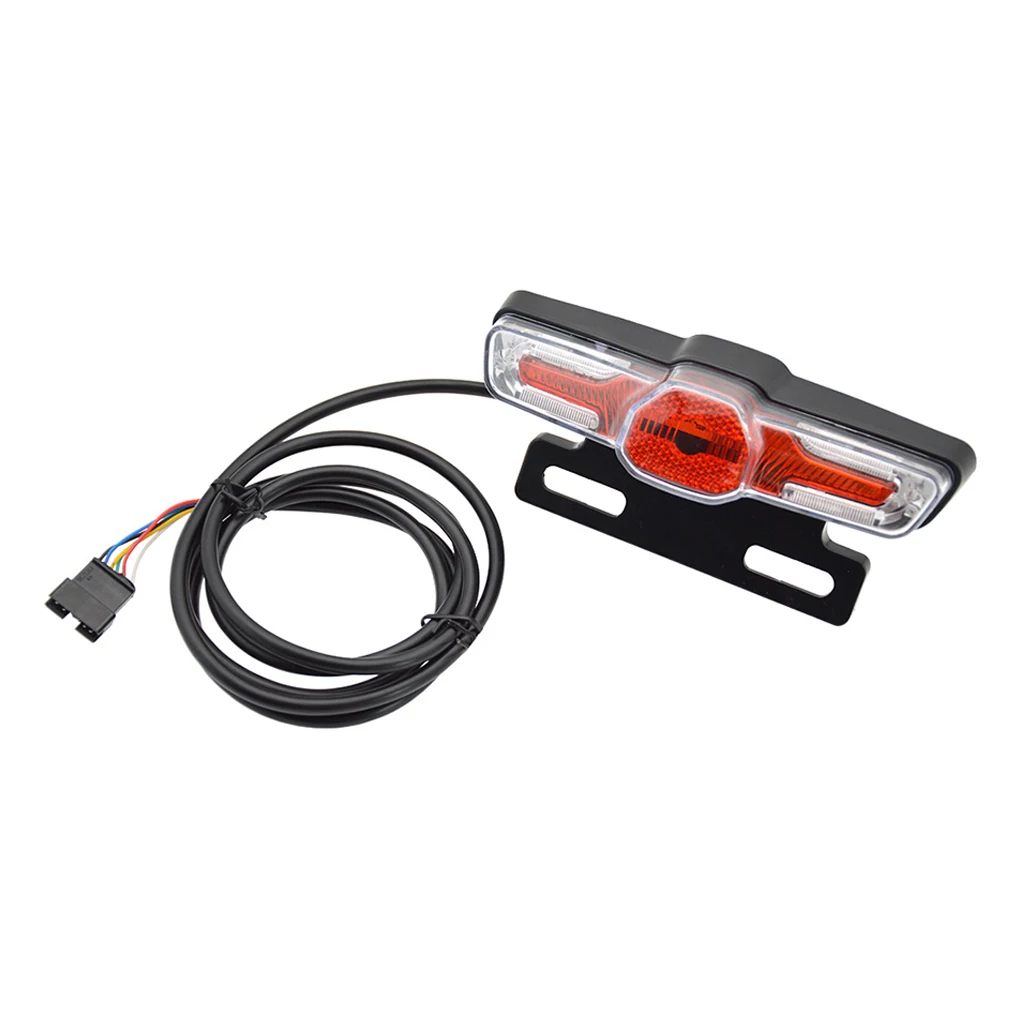 

Bike Taillight Seat Lamp Brake Lantern Waterproof Decorations Right Signal Lights Long-lasting Cycling Supplies