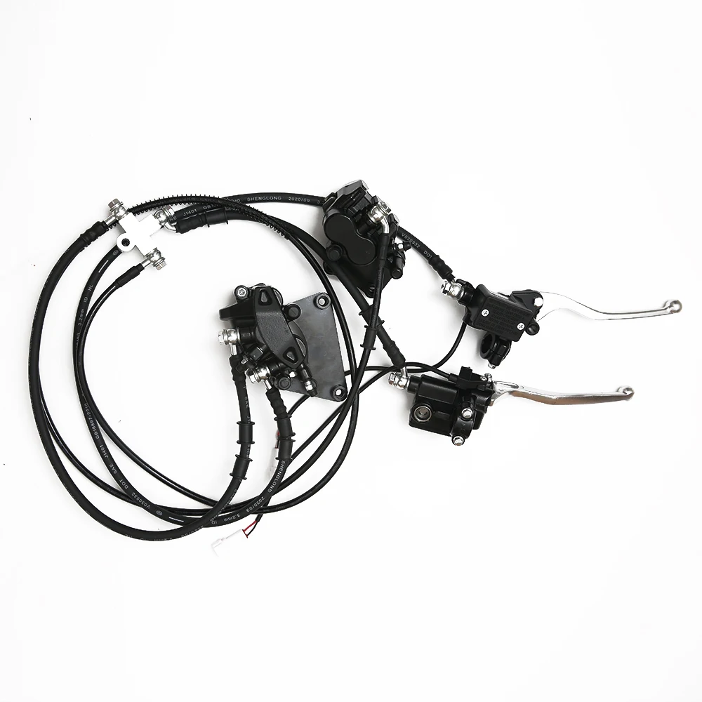 

Front rear linkage disc hydraulic CBS cycle disc brake system main pump sub pump calipers