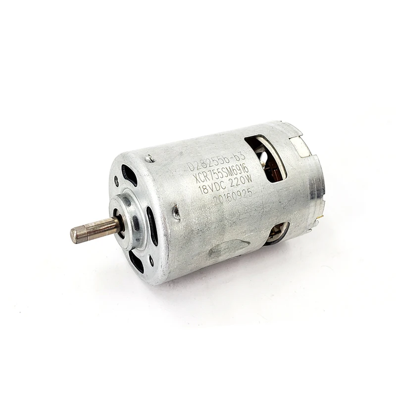 

RS-755 DC Electric Motor 42mm DC 6V 12V 18V 18000RPM High Speed Large Torque Dula Ball Bearing Motor For Drill Lawn Mowers DIY