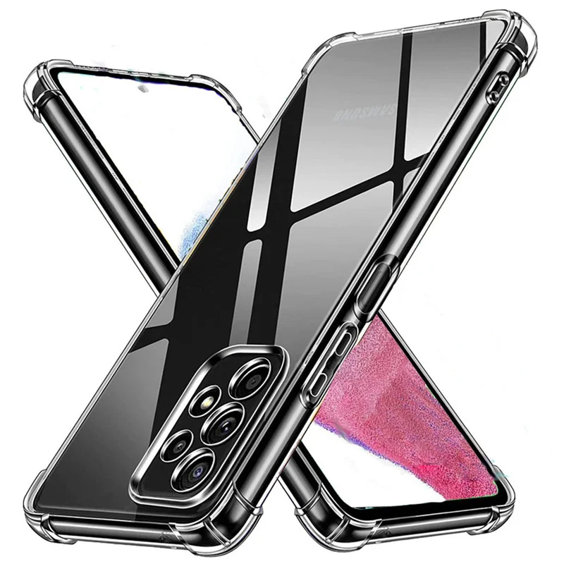 

Case for Samsung Galaxy A53 5G, Samsung A 53 Phone Cases Samsung A53 Shockproof Silicone Cover Samsung A53 Galaxy A 53 Case