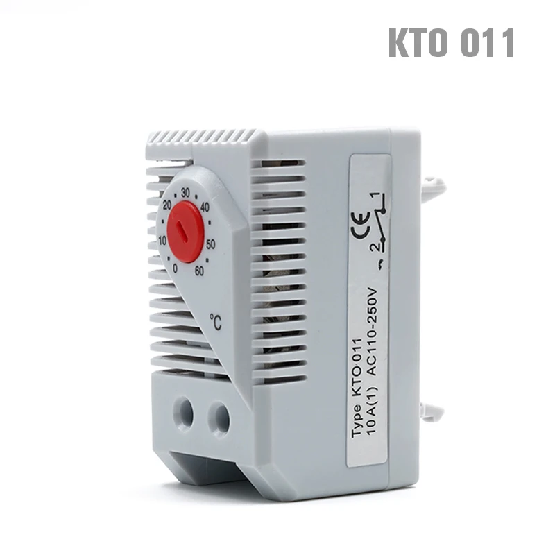 Терморегулятор KTO011 KTS011 NO и NC биметаллический компактный мини-термостат на