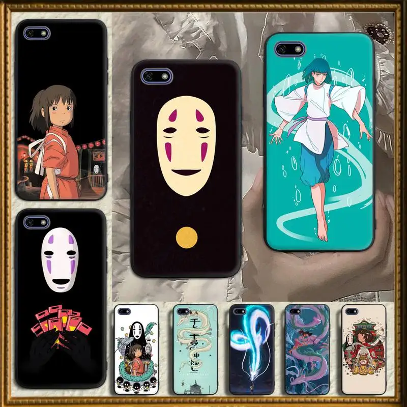 

Cute Spirited Away Ghibli Miyazaki Phone Case for Huawei P40 P30 P20 P10 P9 P8 pro lite Plus P SMART 2019 P9 lite Fundas cover