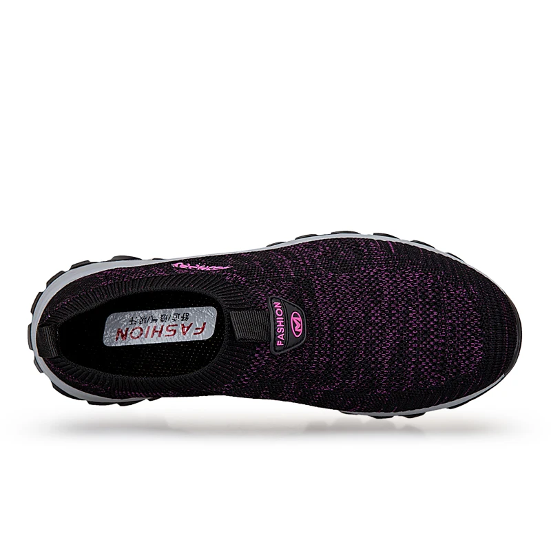 Sneakers Lightweight Women's Running Shoes Comfortable Casual Shoes Walking Non-slip Thick Sole Wear-resistant