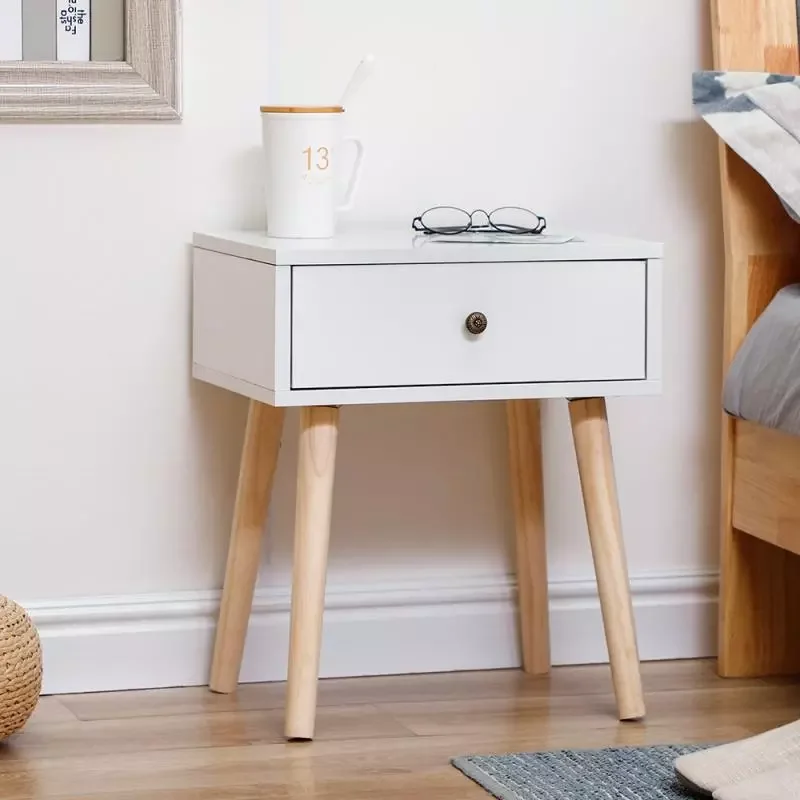 

Bedside Cabinet Bedroom Storage Table Simple Sofa Side Table Small Apartment Bedroom Nightstands Modern Chest Of Drawers HWC