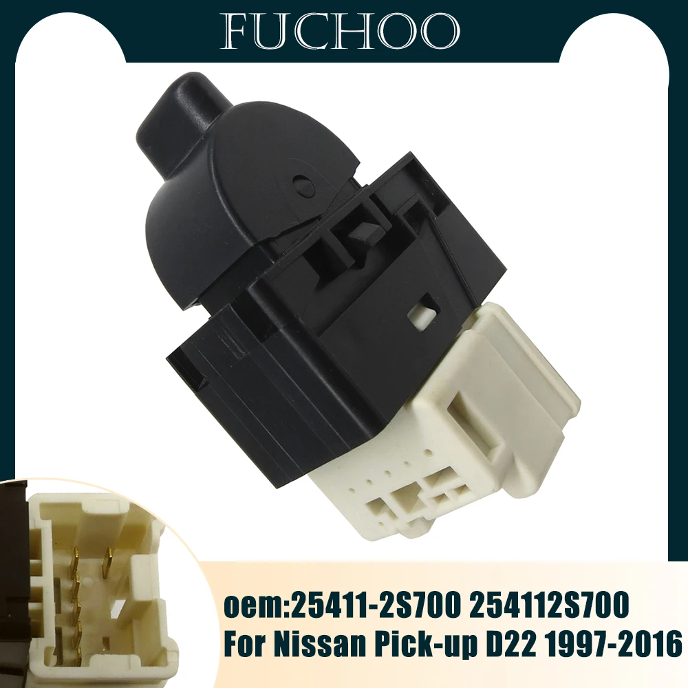 

High Performance For Nissan Pick-up D22 1997-2016 Window Control Switch Rear Single Button 6Pins 25411-2S700 254112S700