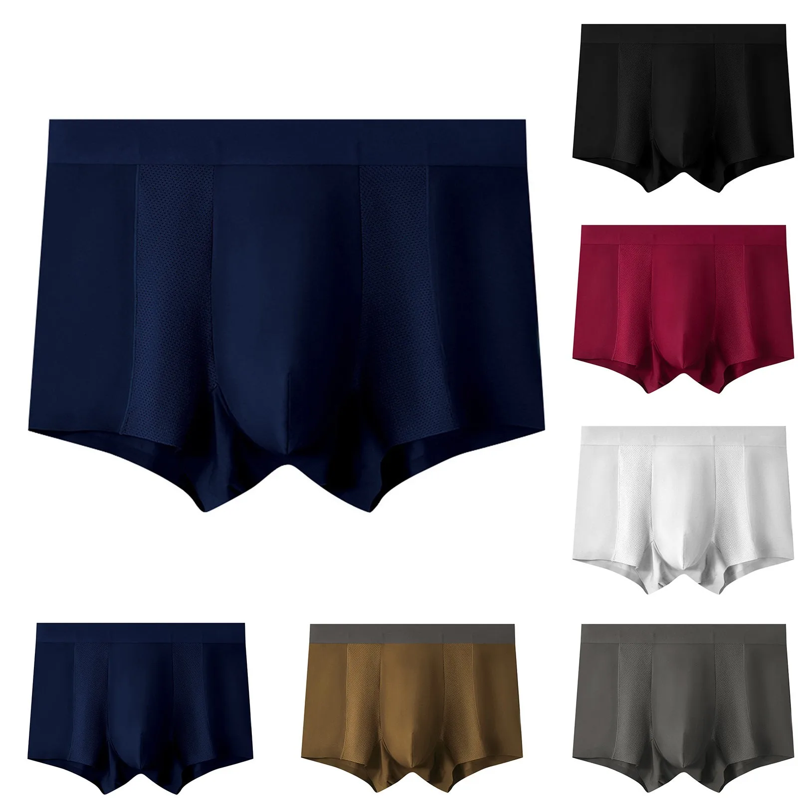 

Мужское свободное облегающее нижнее белье, домашняя одежда для сна из чистого хлопка, дышащие большие шорты с плоской подошвой