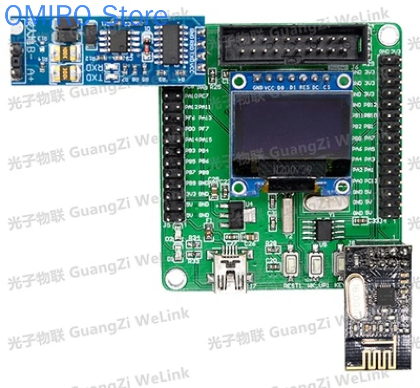 Макетная плата Gd32e230c8t6 обучающая основная Gd32