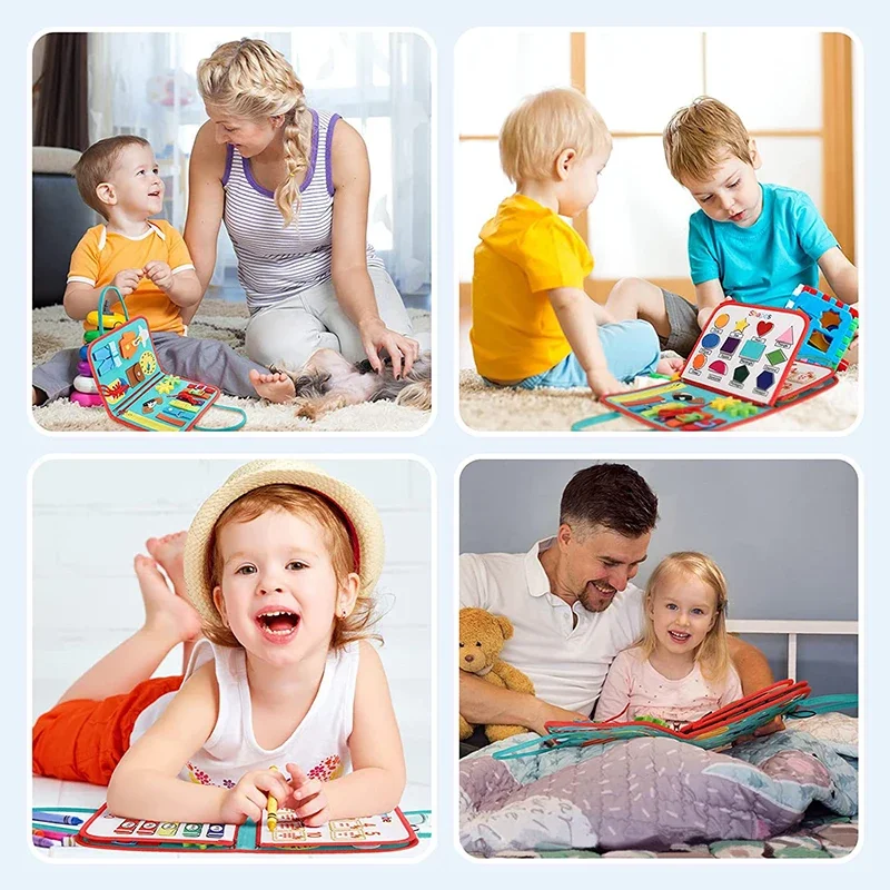 Обучающая доска Монтессори для детей 3-6 лет