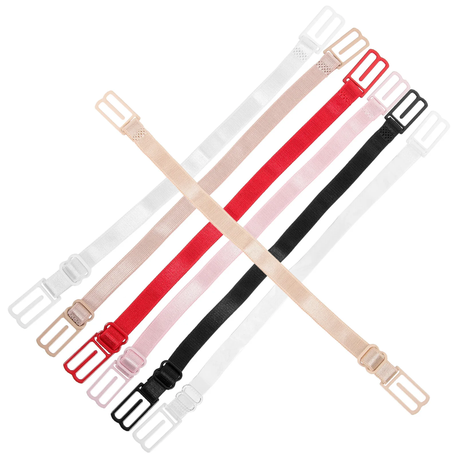 

Belt Buckle Detachable Straps Women Elastic Extender Extension Buckles Buttons Dress Shoulder Belts Lingerie