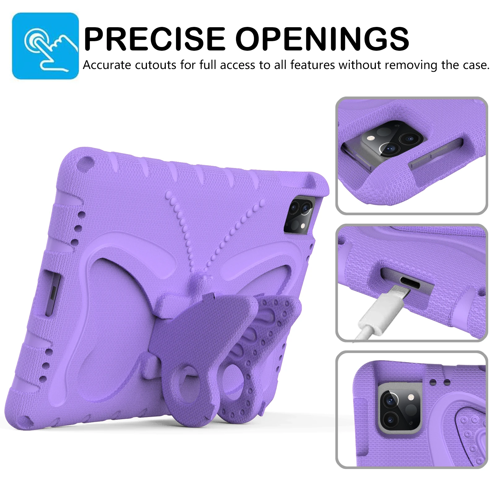 Kids EVA Case For iPad 10 2022 10th Generation pro 11 Air 4 5 10.9inch Tablet Safe Cover for A2757 A2777 A2696 A2435 Fundas #R