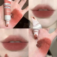 nude lip gloss liquid lipstick lip tint mud velvet matte long lasting waterproof lip gloss women beauty cosmetic 2022 new