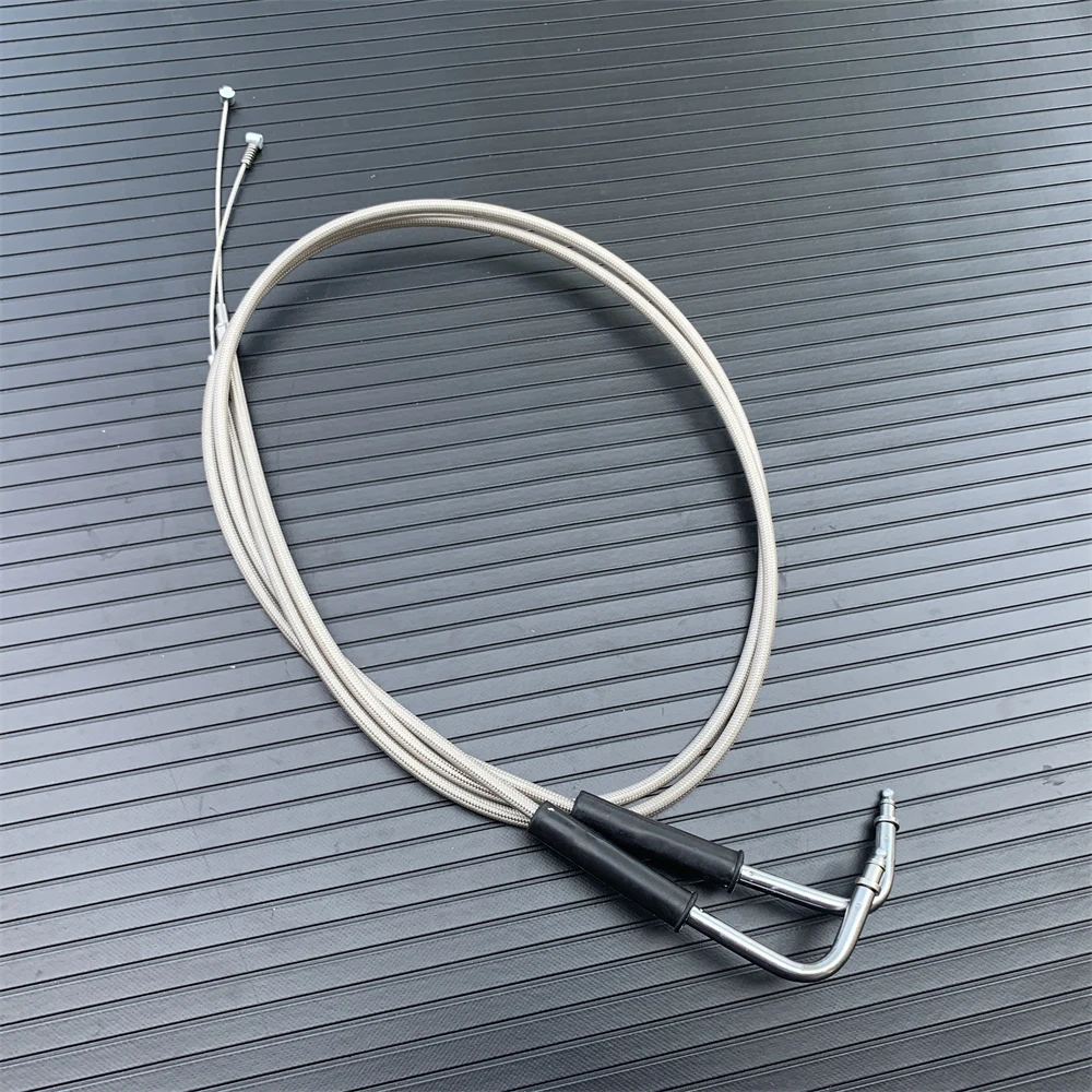 Удлиненный трос дроссельной заслонки для мотоцикла Harley Sportster Iron XL 883 1200 Dyna Softail Fat