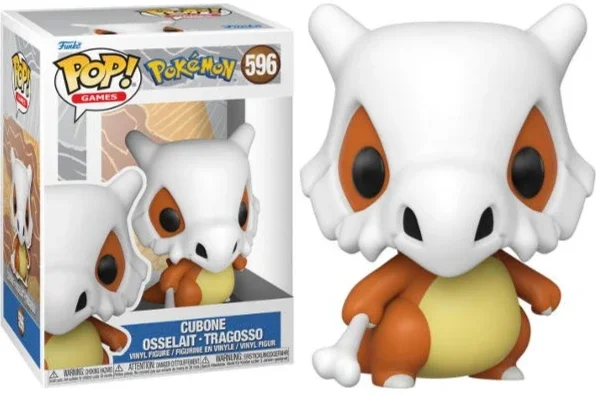FUNKO POP Игра Покемон Аниме Персонаж CUBONE 596 #   Vaporeon 627 #   Raichu 645 #   Mew643 #   Виниловая фигурка, коллекция игрушек в подарок (art.: 3920cc98490a1) - 3920cc98490a1
