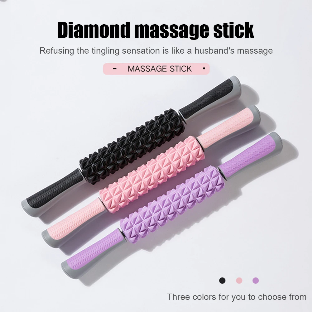 

3D Exercise Body Massage Sports Gym Injury Trigger Point Muscle Relax Roller Sticks for Fitness Yoga Legs Arm Massager Tools