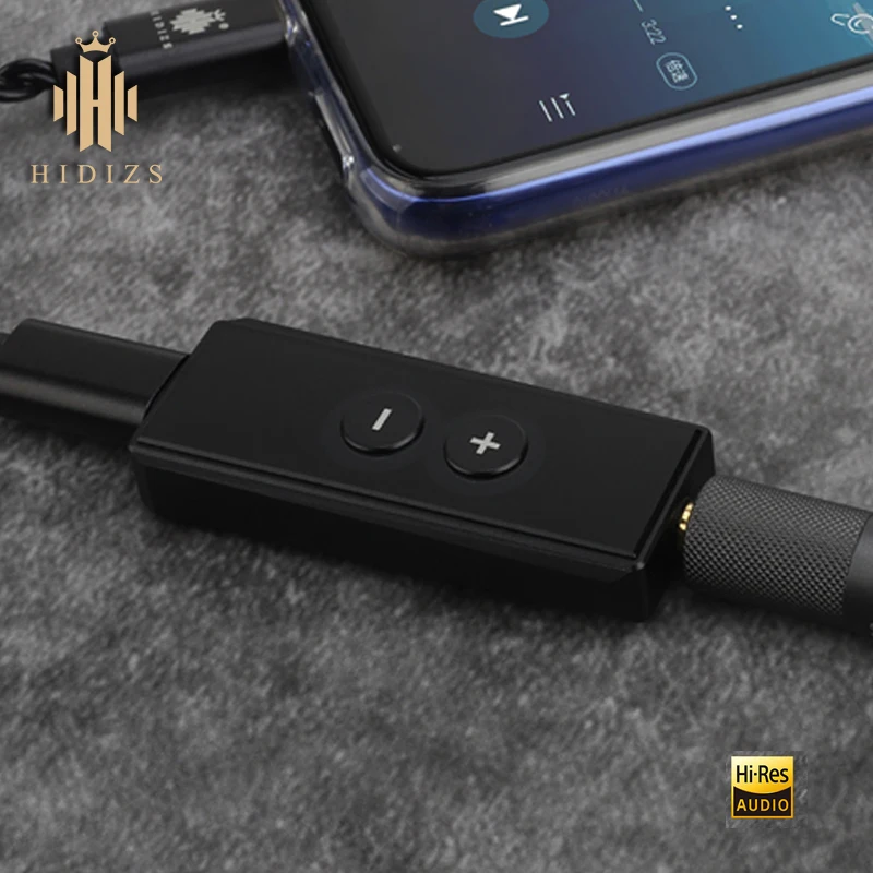 

Hidisz S8 Portable HiFi Mini USB C DAC AMP Audio Sound Wired Earphone Headphone Headset Amplifier Plug-and-Play Sound Enhancer