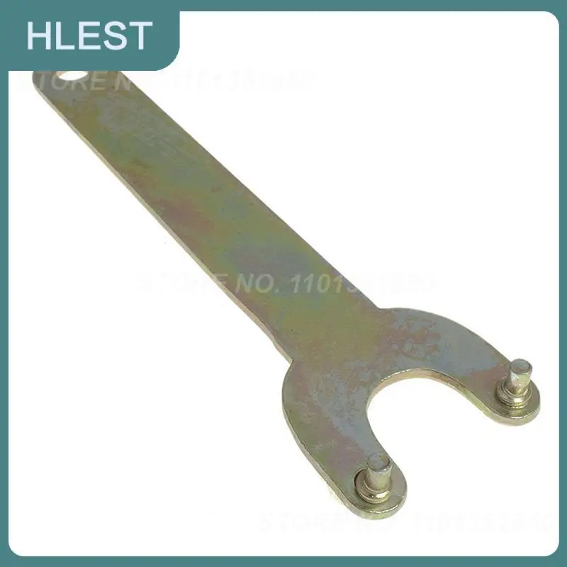 

Угловая шлифовальная машина, 2-контактный гаечный ключ, универсальный портативный угловой шлифовальный ключ шириной, прочный ключ для 4-1/2 дюйма, 115 мм, автомобильные аксессуары