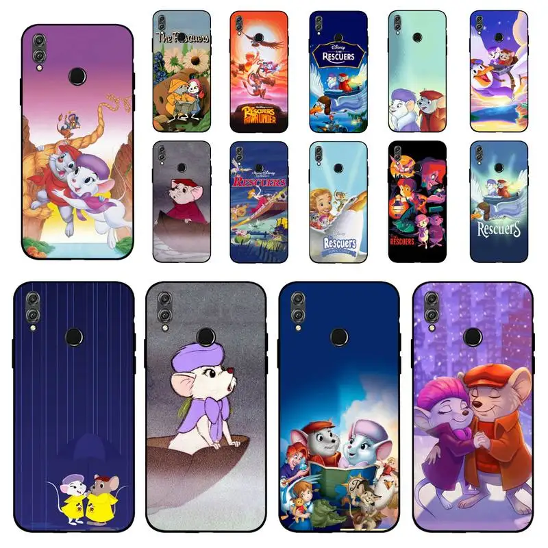 

Disney The Rescuers Phone Case for Huawei Honor 10 i 8X C 5A 20 9 10 30 lite pro Voew 10 20 V30