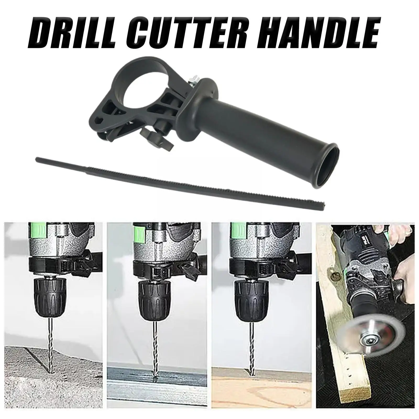 

Electric Drill Hammer Handle Power Tool Fittings Inner Ring Hammer With Side Drill Handle Replacement Grind Fits 41-44mm Ru S0Q6