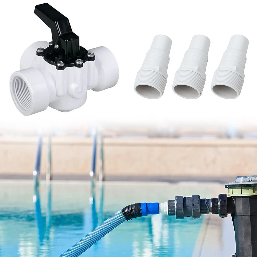 Three Way Valve Pool Swimming Pool Pump Connection Hose Fitting 4715 For Zodiac  For 32mm And 38mm Hoses Connection Adapter