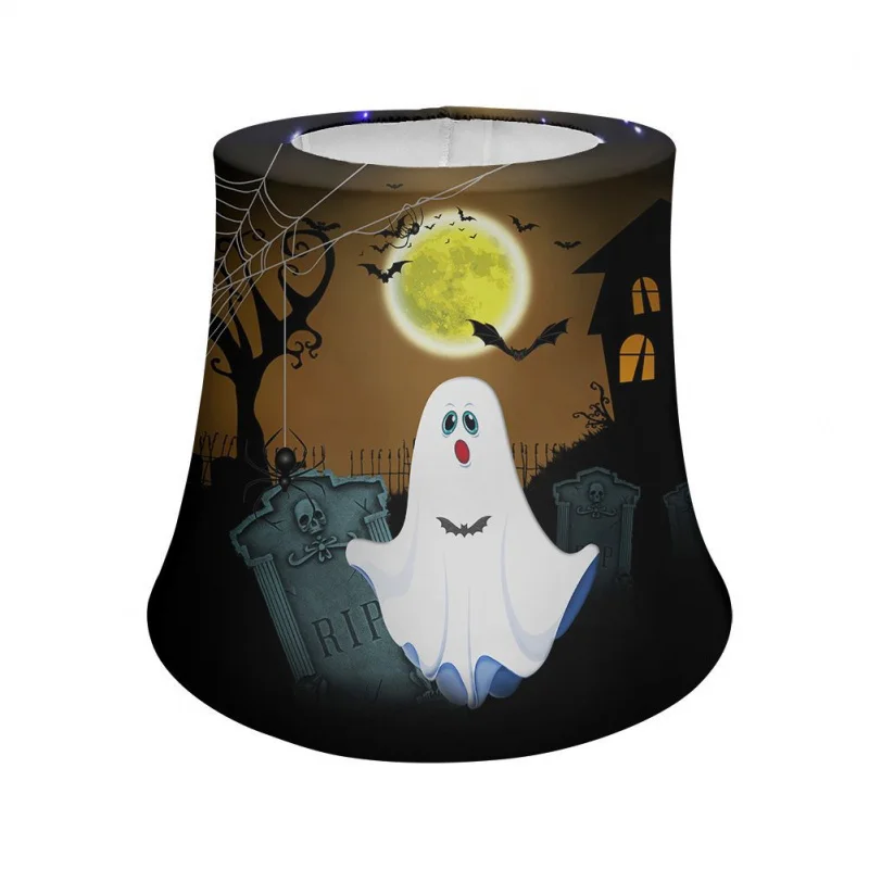 Модный индивидуальный и креативный абажур Wansheng с принтом призраков железной