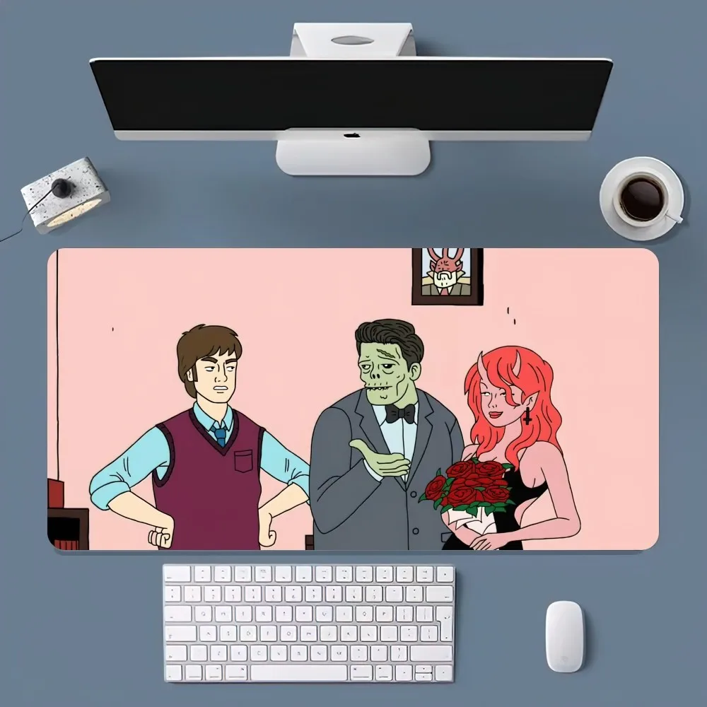 Американский U-образный Коврик Для Мыши Большой Размер Противоскользящий