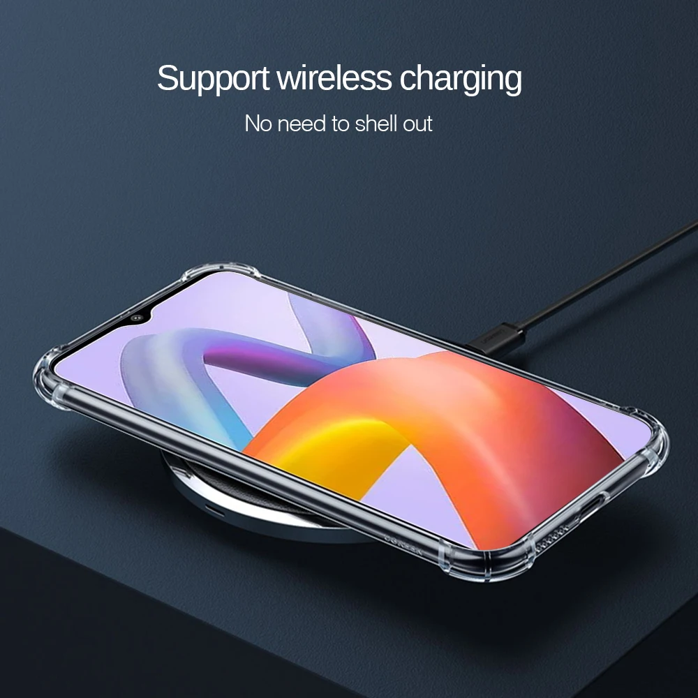 Прозрачный силиконовый чехол для телефона Xiaomi Redmi A1 A2 Plus противоударный мягкий