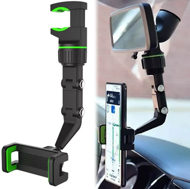 

Car Phone Holder for Auto Rearview Mirror Seat Kitchen Bedroom Table Cabinet Cell Phone Mount Car Accessories