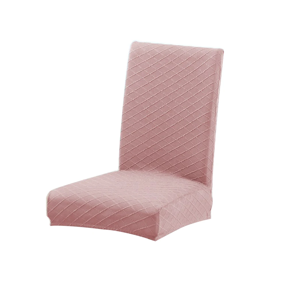 

Solid Chair Covers Multicolor Universal Rotating Slipcover Wear-resistant Diamond Shape Elastic Protective Sheath