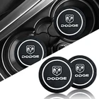 2 шт., автомобильный Противоскользящий коврик для держателя стакана Dodge Challenger RAM 1500