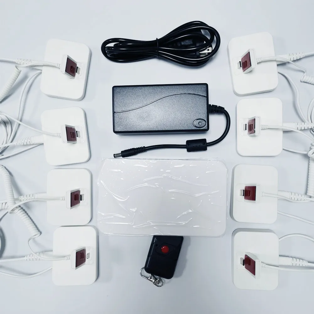 

8-портовый телефон с подставкой для розничного магазина, противоугонная система сигнализации