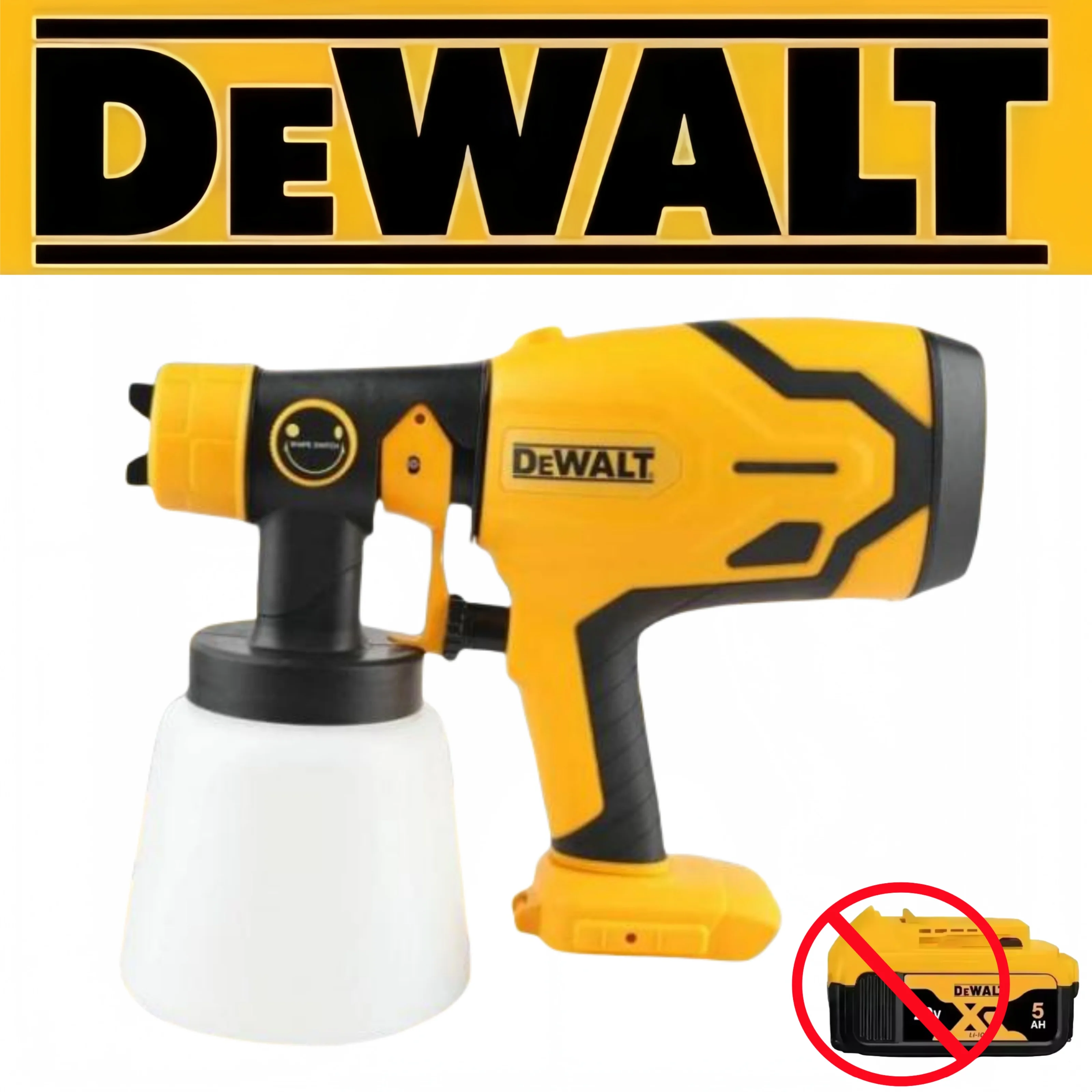 

DeWalt пистолет-распылитель для лака и краски