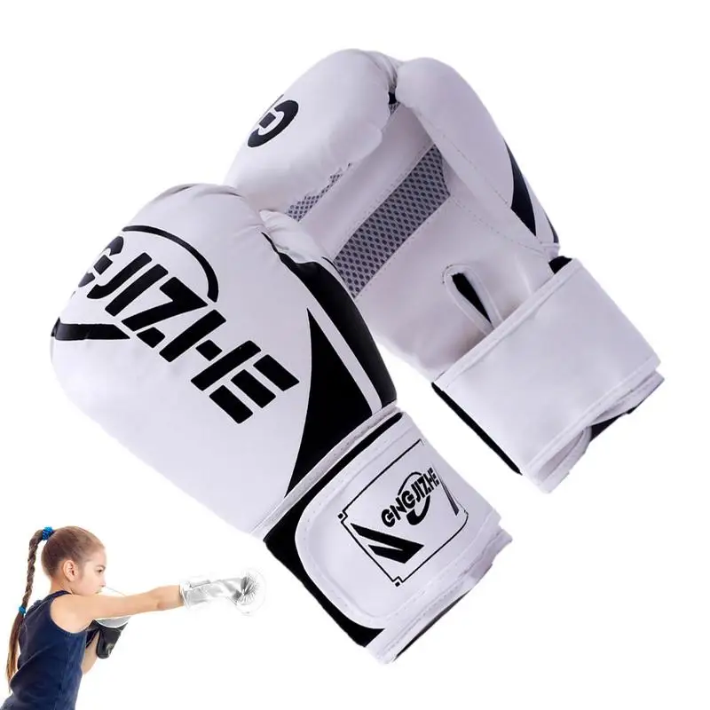 

Муай тайские перчатки, амортизирующие перчатки для смешанных боевых искусств, легкие боксерские тренировочные перчатки для детского спортзала