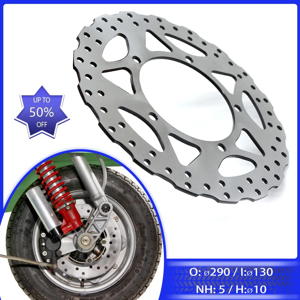 290mm Motorcycle Front Brake Disc Plate Brake Rotors FOR GTS300 GTS300ie GTS 300 i.e 2010-2015 2016 2017 2018 2019