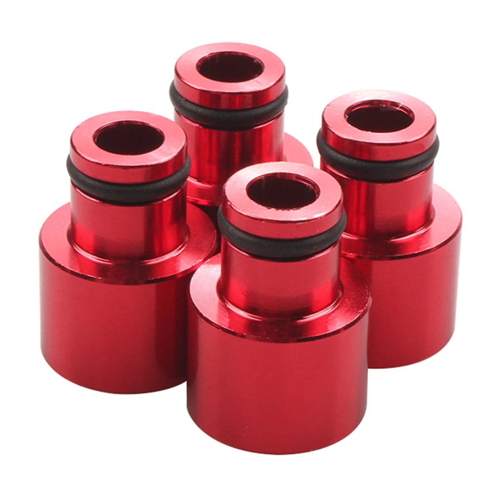 

4PCS Fuel Injector Adapters Hat Fuel Nozzle Spacers Extenders Car Accessories for B16 B18 D16Z
