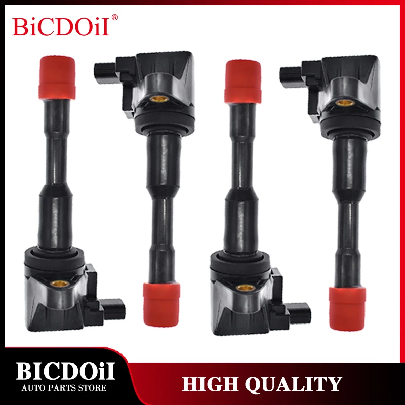 1-4 шт. 30520-PWA-003 30521-PWA-003 Катушка зажигания для Honda City Civic 7 8 VII VIII Jazz Fit 2 3 III 1.2 1.3 1.4 Hybrid