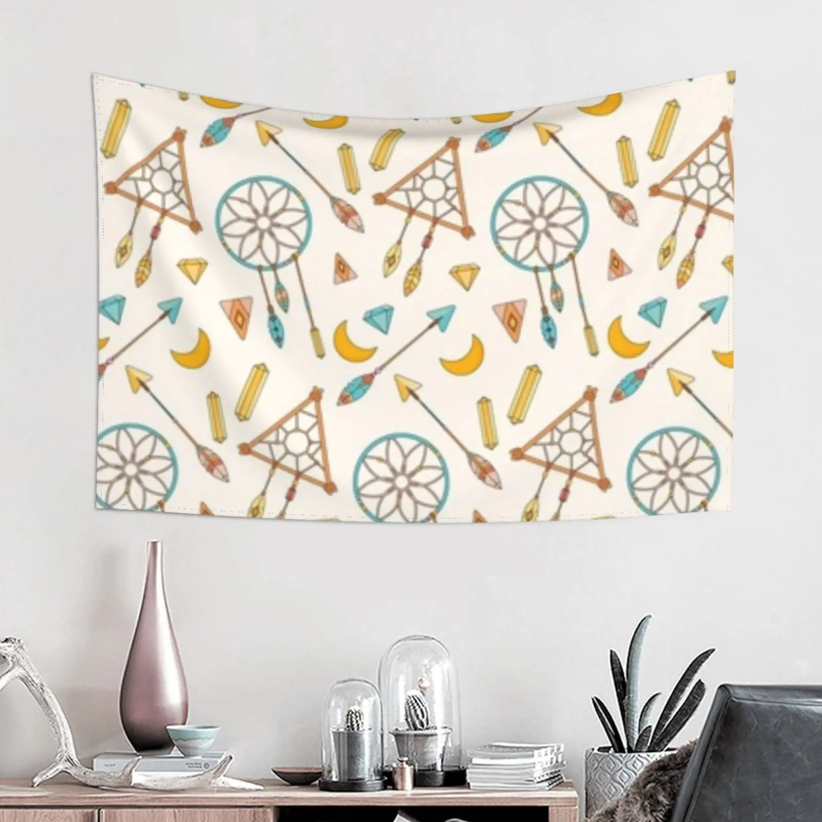 

60 inch x 40 inch Bohemian Tapestry Living Room Decoration Room Divider