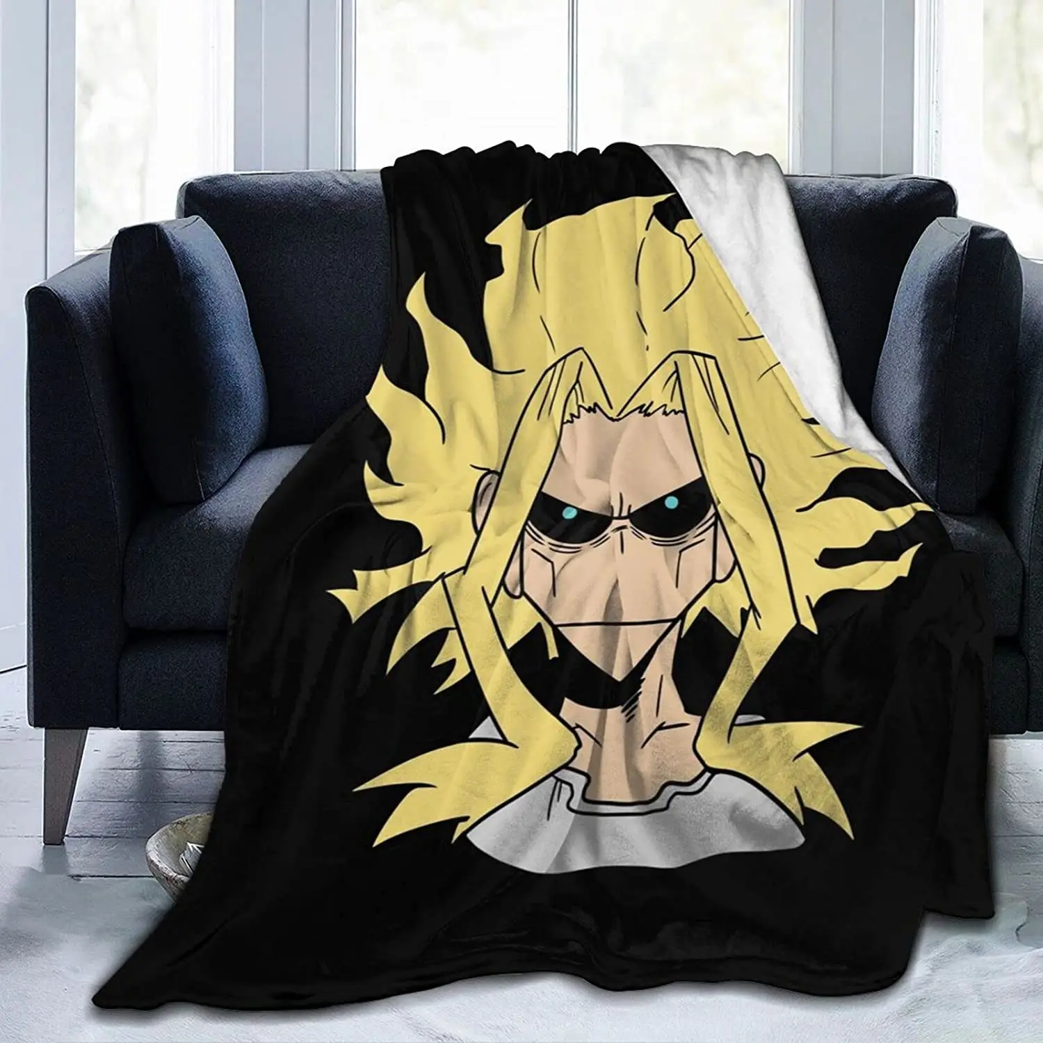 

All Might Weakling Soft Flannel Blanket Lightweight Fleece Blanket Air Conditioner is Suitable for Bedroom Living Room Sofa