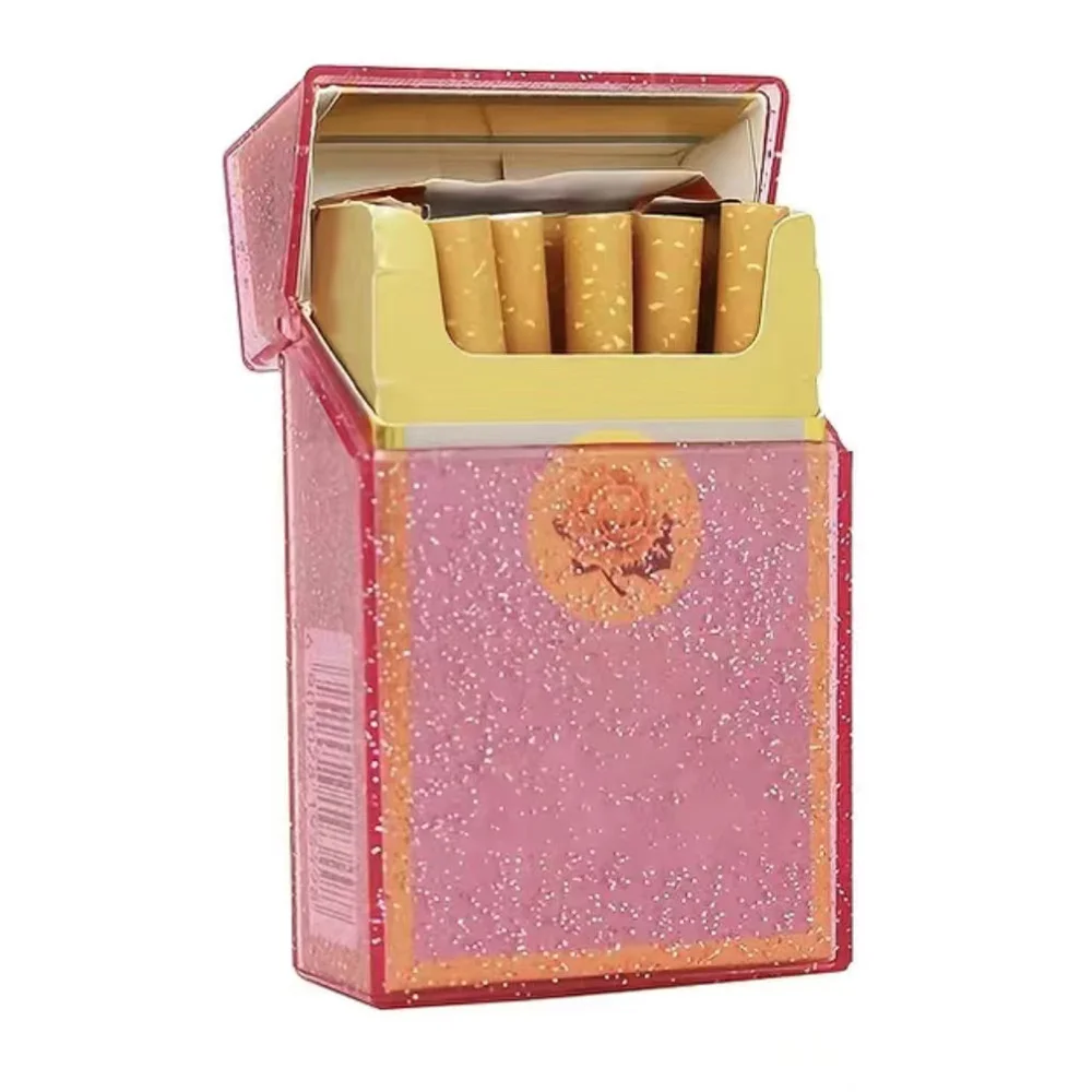 Портативный чехол для сигарет яркий сигар контейнер курения карманный