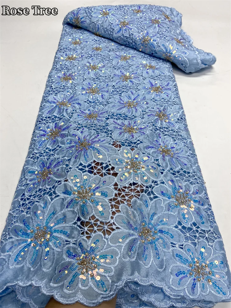 Рисунок 3 - Африканская кружевная ткань с блестками