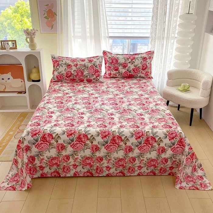 

Простыни из полиэстера Red Flower