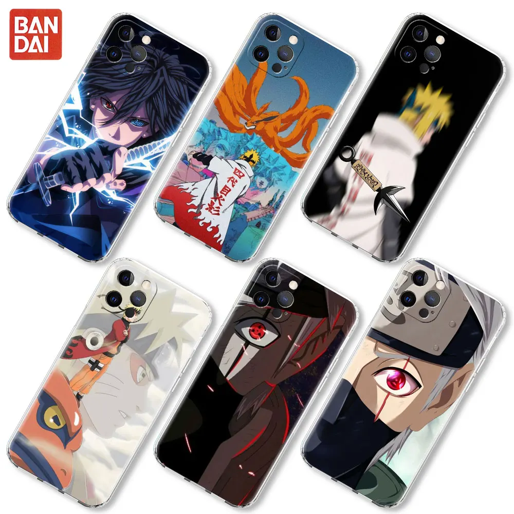

Akatsuki Pain Naruto Coque for Apple iPhone 12 13 Mini 11 Pro 7 8 SE 2020 Soft Phone Case XR X XS Max 6 6S Plus Clear Funda Bags