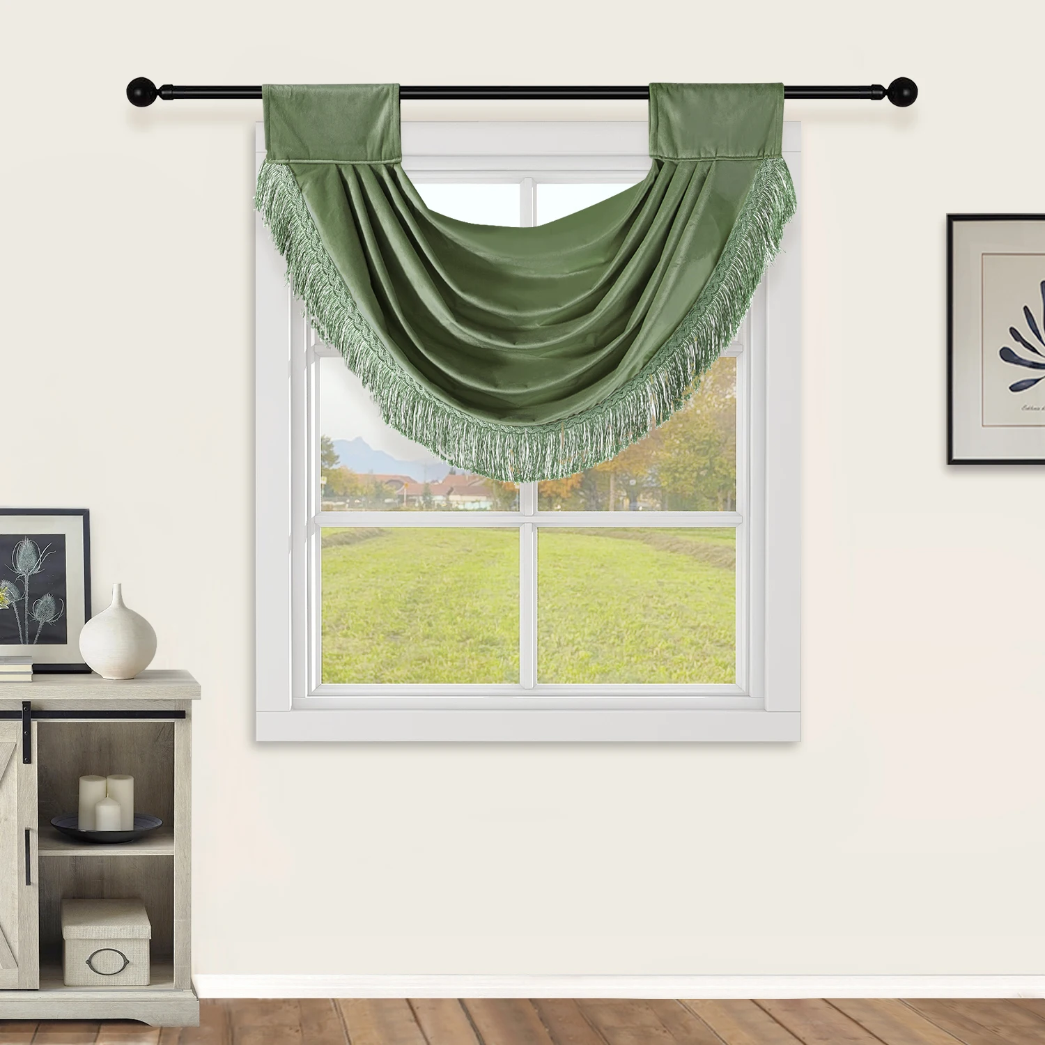 Плотная занавеска LOZUJOJU в европейском стиле балдахин с кисточкой для маленьких